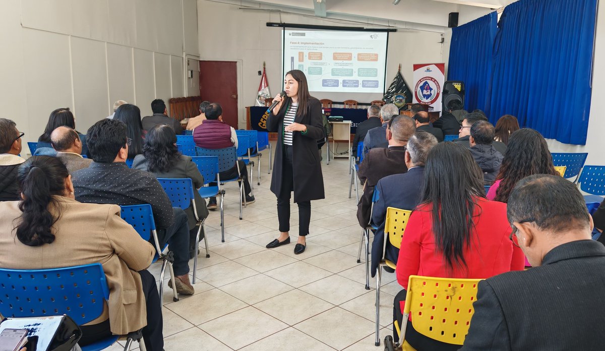 Realizamos con éxito la primera jornada de asistencia técnica dirigida a directivos y equipos de gestión administrativa de las UGEL en la región Áncash. #NDP