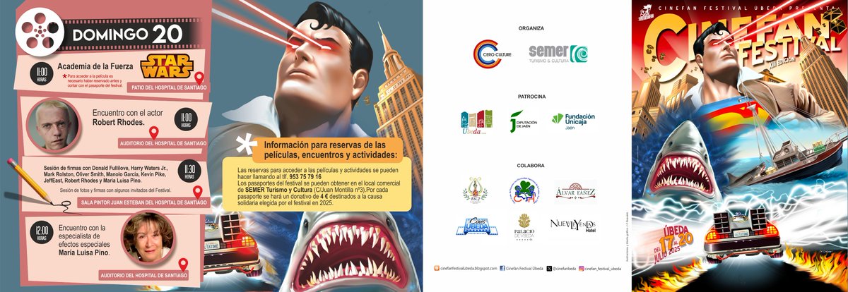 📽️Os dejamos la programación completa de la XIII edición de Cinefan Festival.

🎞️Podéis consultar ya todos los detalles y empezar a organizar vuestra agenda.

#cinefanfestival #cinefanubeda #cine #series