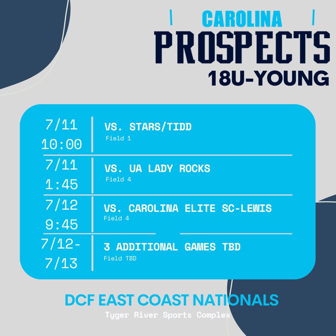 Checking into the DC East Coast Nationals this weekend. Be on the 👀