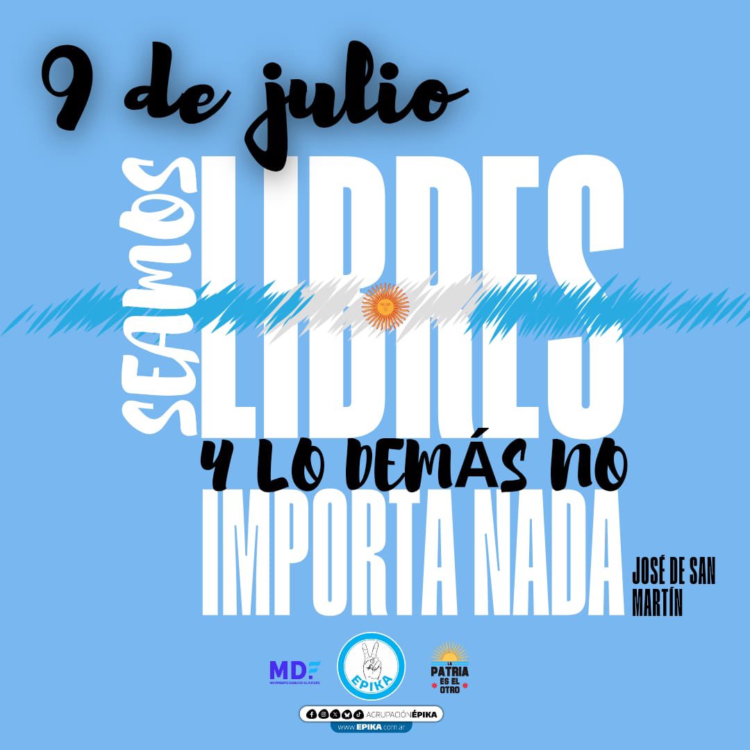 Feliz día de la Patria!! 🇦🇷🇦🇷