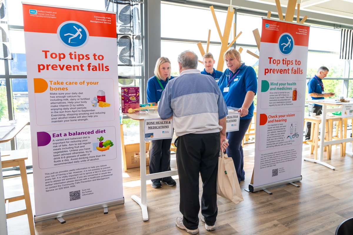 BelfastTrust's tweet photo. Our recent Falls Prevention Roadshow at IKEA Belfast was a great success, with service users finding it very informative. 

Our next event will take place on Wednesday 17th September 2025, 11am-2pm at IKEA Belfast. We hope to see more of you there 👋

https://t.co/H3R5PrkCR4 https://t.co/62EDpua6y7