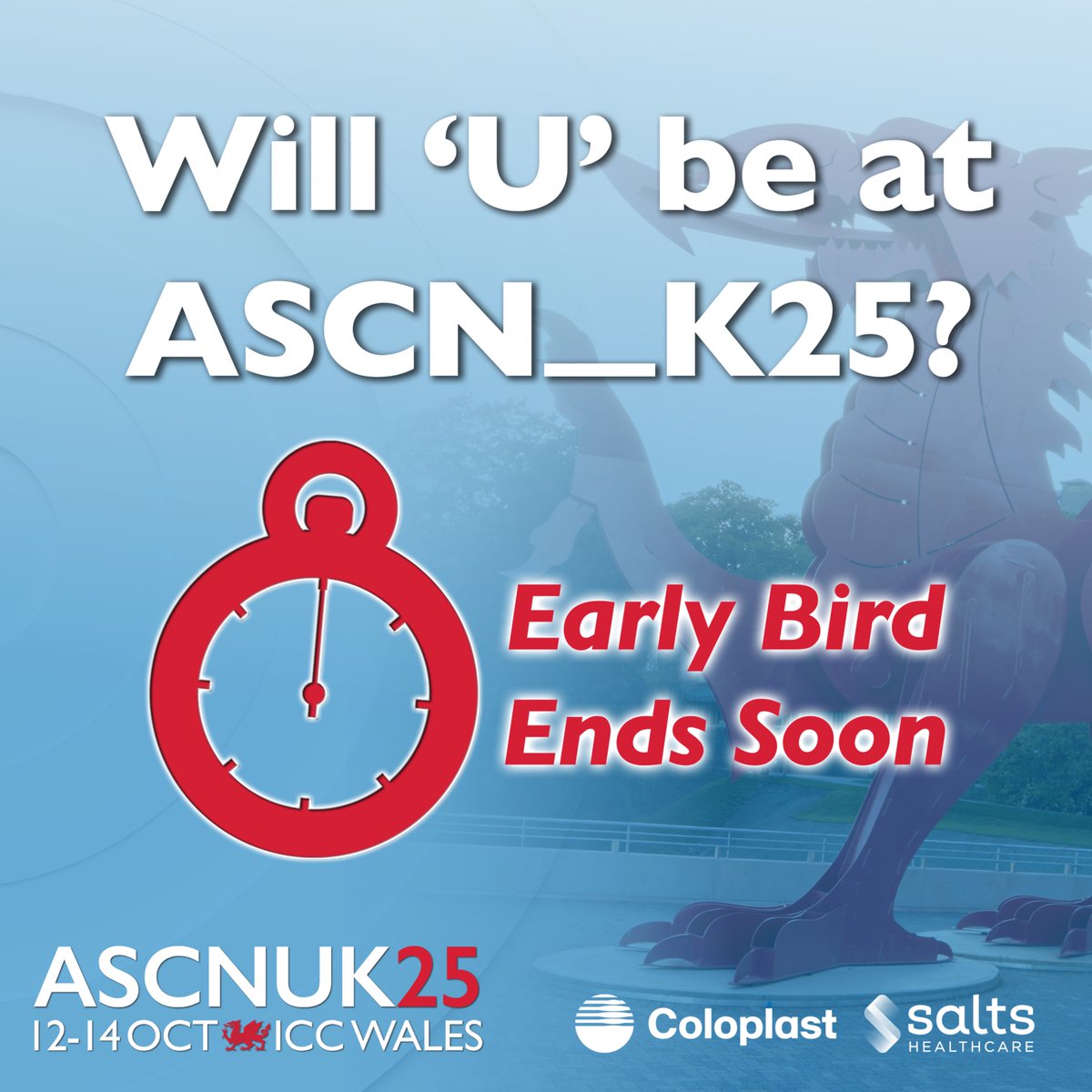ASCN UK (@ascnuk) on Twitter photo Will you be joining us at ASCNUK25......
Early Bird ends 12 July. Join us at ICC Wales, 12–14 October, for the UK’s largest event for Specialist Stoma Care Nurses.
Book now: conference.ascnuk.org/ascnuk25-deleg…
#ASCNUK25 #StomaCare Will you be joining us at ASCNUK25......
Early Bird ends 12 July. Join us at ICC Wales, 12–14 October, for the UK’s largest event for Specialist Stoma Care Nurses.
Book now: conference.ascnuk.org/ascnuk25-deleg…
#ASCNUK25 #StomaCare