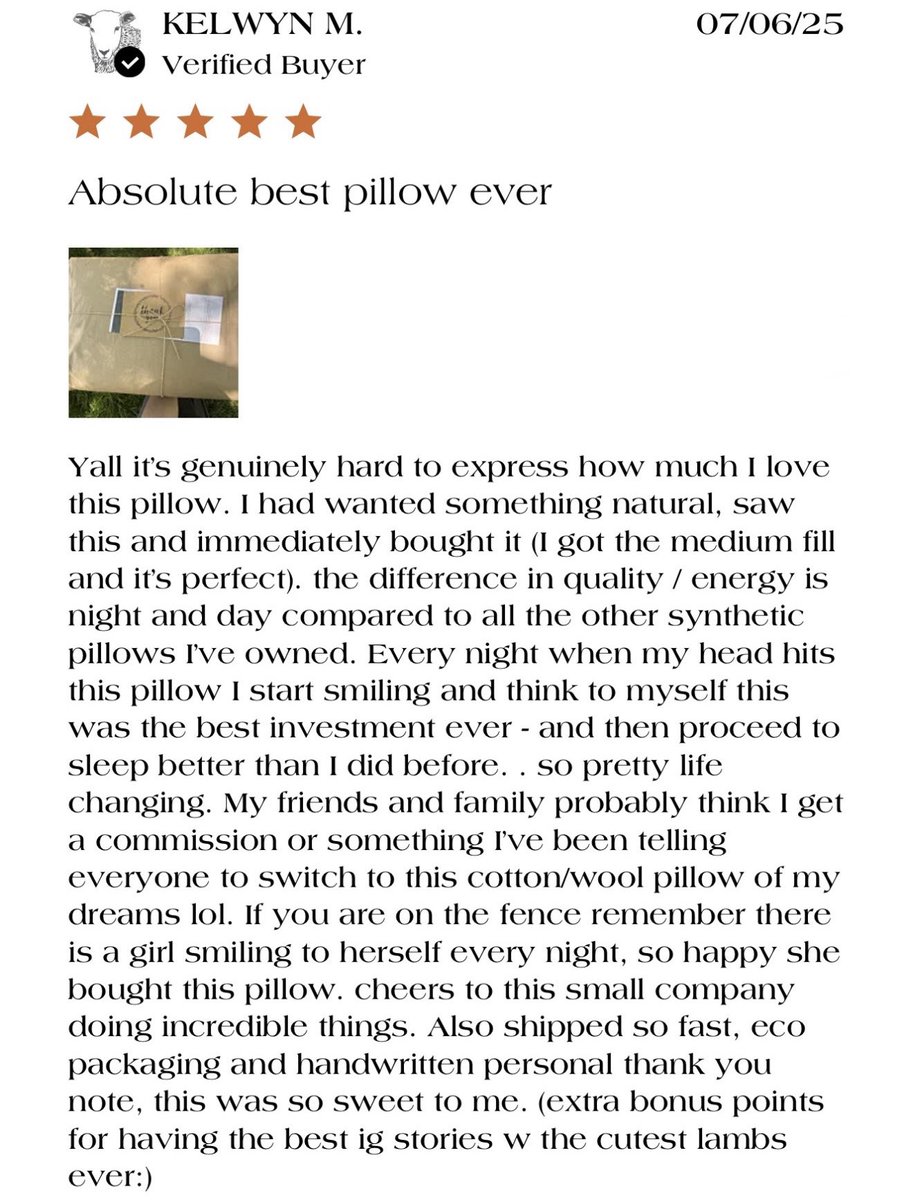 Stop sleeping on petrochemical slop from companies that hate you. 

Over 300 5-star reviews and counting!