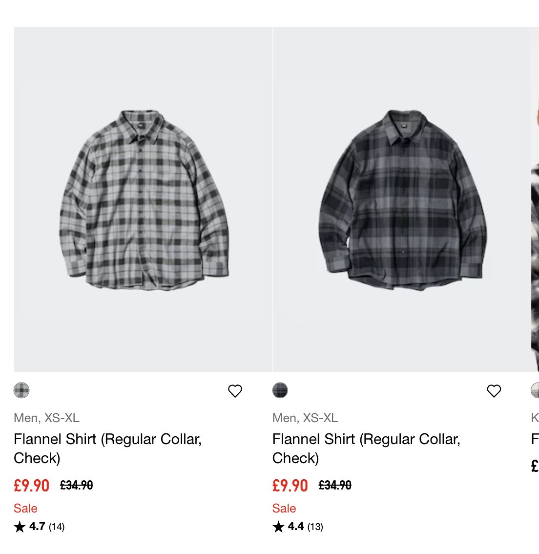catchagem_'s tweet image. These Β£35 Unisex flannels @ Uniqlo are now just Β£9.90 (Most sizes in stock) β‘οΈ
ad: Add to cart here >> bit.ly/46xfWm8
