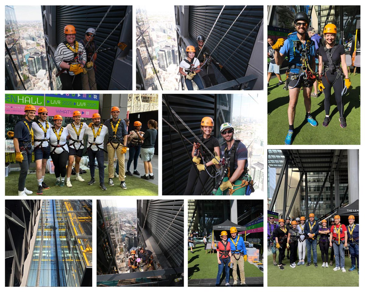 LMAppeal's tweet image. Our #AbseilChallenge2025 was a blast! 🧗

A huge thank you and well done to all those involved! 

Find out all the info from the day in our new blog post here: bit.ly/4lLt8IK

#ABetterCityForAll #TLMA