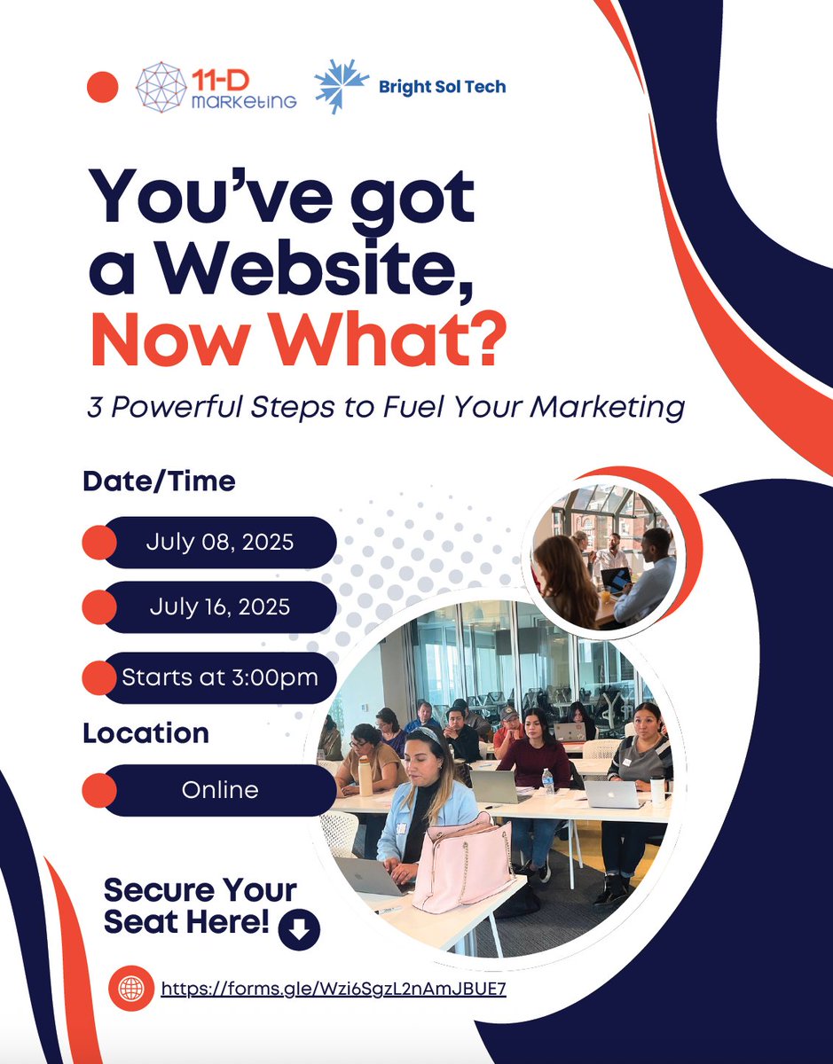 A Quick Recap: "ou’ve Got a Website, Now What?

One thing that resonated was this: driving traffic alone isn’t enough anymore. Everyone knows the game has changed with AI. Just look at your analytics!

Join us again next week! #websiteAI #SEO #contentmarketing