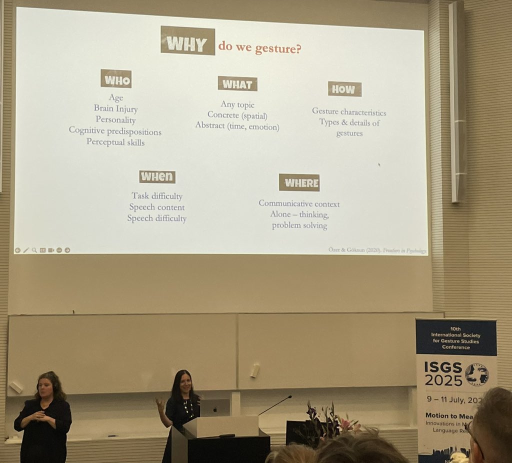 A great end to Day 1 #ISGS2025 with <a href="/GoksunTilbe/">Tilbe Göksun</a> ‘s keynote!