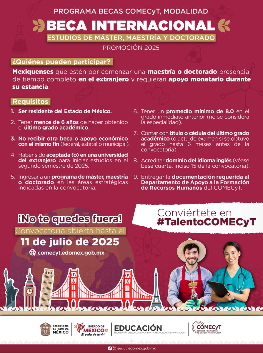 Consejo Mexiquense de Ciencia y Tecnología tweet media