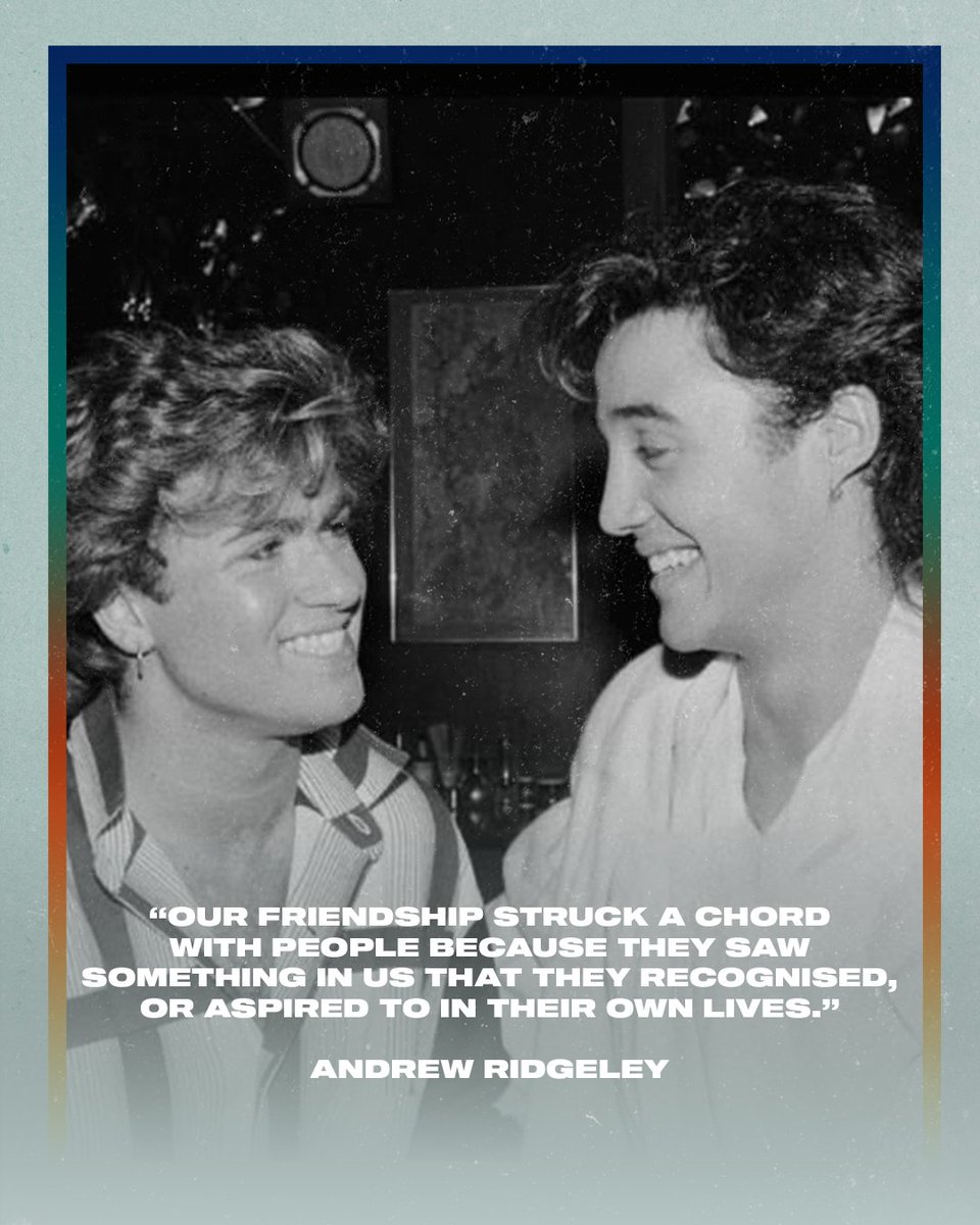 WhamOfficial_'s tweet image. George and Andrew&apos;s friendship made WHAM! 💜
