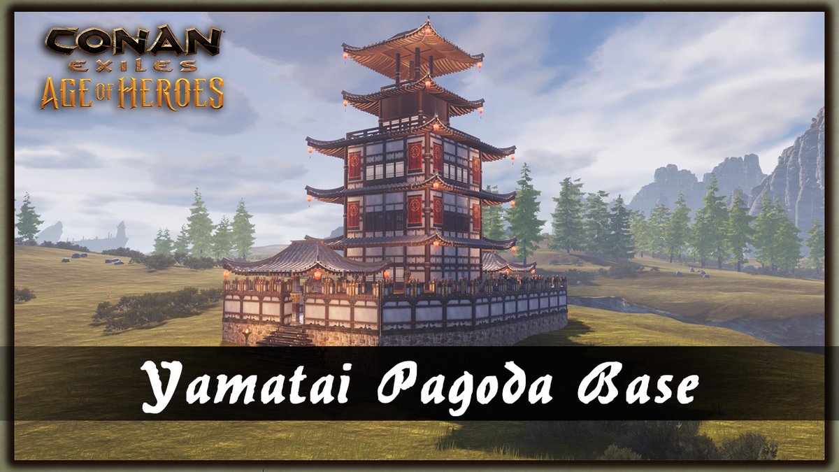 CreativeBuild11's tweet image. HOW TO BUILD A YAMATAI PAGODA BASE
@ConanExiles
#conanexiles #speedbuild #Gaming
馃摵youtu.be/GtzqcDb2H9k
