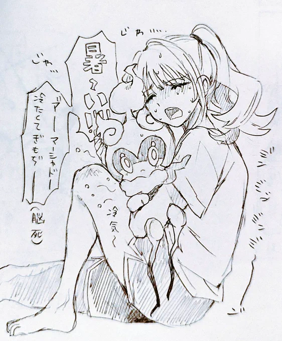 最近暑すぎやせんか〜〜〜!!
ゴーストタイプの冷気をくれ〜〜〜…… 
