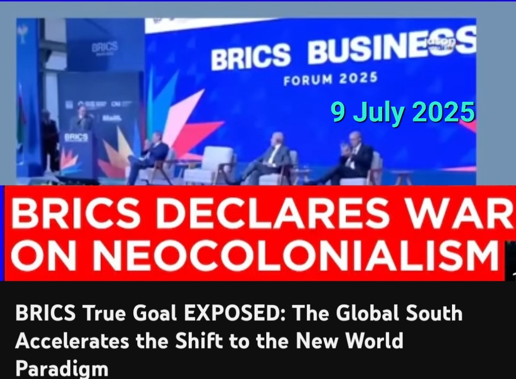 This #BRICS2025 news headline, which backed what I posted yesterday, is awesome 😎. Thank you for your wonderful speeches, Presidents <a href="/anwaribrahim/">Anwar Ibrahim</a> <a href="/CyrilRamaphosa/">Cyril Ramaphosa 🇿🇦</a>. Global South must #wakeup and dismantle structural #colonialism that governs EVERYTHING - <a href="/UN/">United Nations</a>, intl laws, WTO, etc.