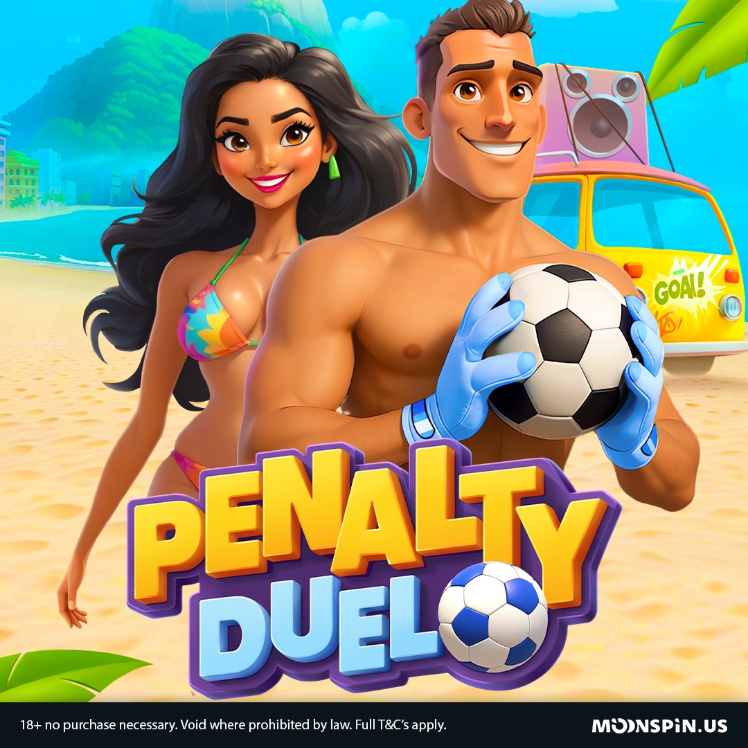 MoonspinUS's tweet image. ⚽️ Get ready for the ultimate showdown in Penalty Duel by BGaming!

Take your shot, score big, and enjoy a thrilling gameplay experience packed with action and excitement.

Will you hit the target or miss the chance? Time to find out! 🎯

#PenaltyDuel #BGaming #MoonspinUS