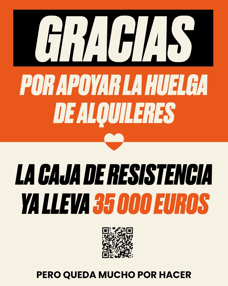 InquilinatoMad's tweet photo. ⚡️ Gracias por apoyar nuestra caja de resistencia⚡️

Os dejamos un pequeño hilo 🧵👇🏽 https://t.co/DJ61Zxh9tR