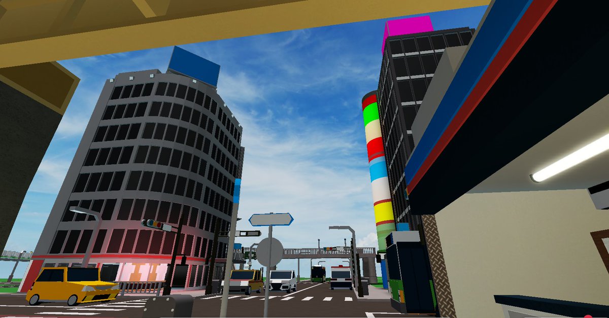 ExpressLine7's tweet image. i kinda forgot to work on my art, admittedly without school stopping me from gaming, i haven't really had much time to put pencil to paper (or stylus to screen, really).
i have been building some stuff in theme park tycoon 2 on roblox though, so i figured i'd share it here.
