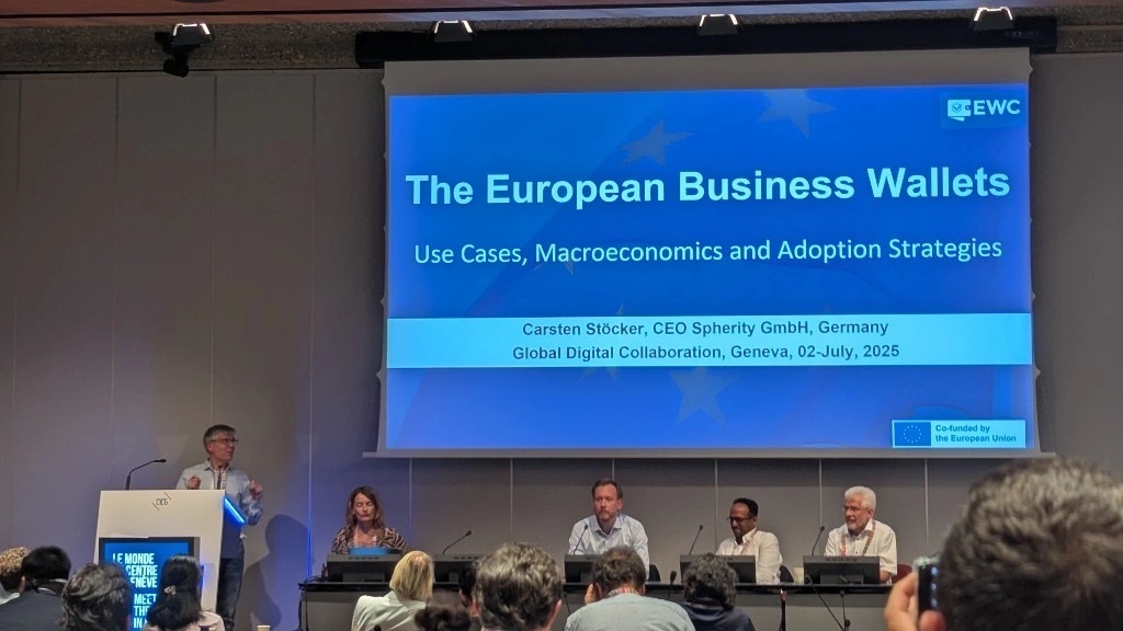 Spherity (@spherity) on Twitter photo AI needs trust. #EUBusinessWallet delivers. <a href="/CarstenStoecker/">Carsten Stöcker</a> & leaders showed how verifiable credentials are a game changer at #GDC2025.
Check full insights:
finextra.com/blogposting/28…
#Spherity #EUBW #Industry4.0 #DPI AI needs trust. #EUBusinessWallet delivers. <a href="/CarstenStoecker/">Carsten Stöcker</a> & leaders showed how verifiable credentials are a game changer at #GDC2025.
Check full insights:
finextra.com/blogposting/28…
#Spherity #EUBW #Industry4.0 #DPI