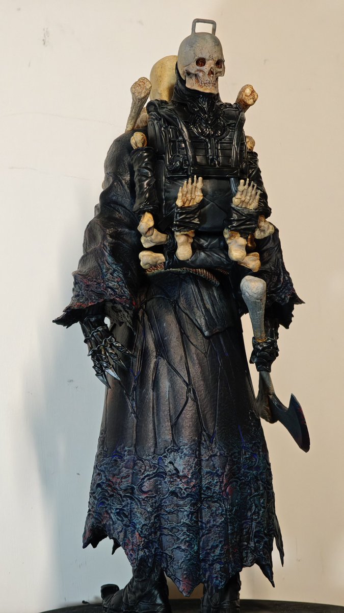 yin_zeonic's tweet image. 大黑暗 扎哈.桑科 sculpted by @wanggangmodle painting completed😃 #daidark #林田球
