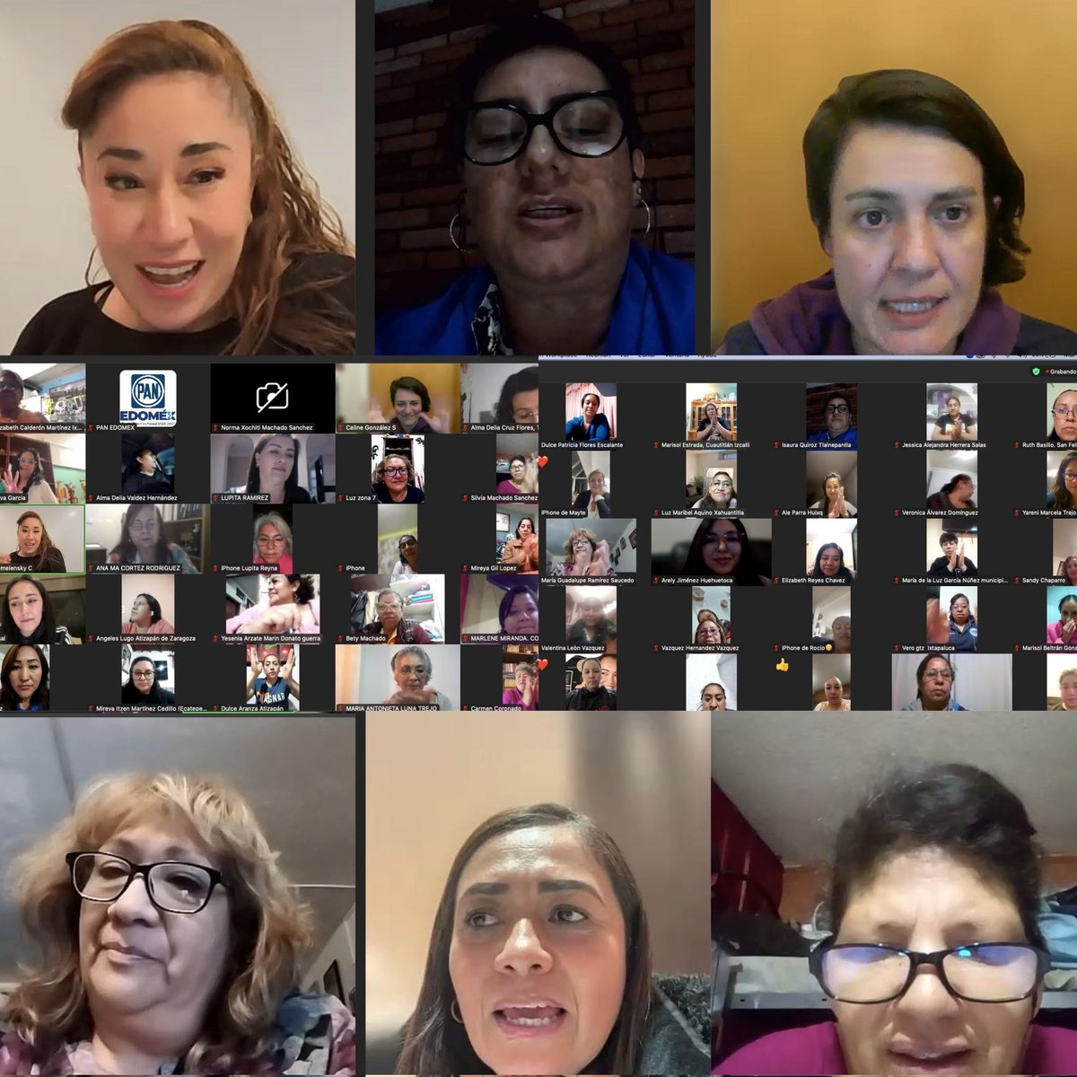 Una clase más del Programa Mujeres Liderando el Estado de México, con la temática: “Violencia Política en Razón de Género”, impartida por la Mtra. Céline González.
 
#MujeresLiderando #PANEdoMéx #MujeresPanistasMexiquenses