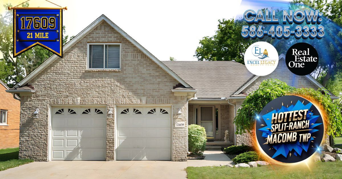 ExcelLegacyRT's tweet image. 🏡 Ready to fall in love?
Step into the HOTTEST custom split-ranch at 17609 21 MILE Road, Macomb! Every detail screams style & comfort.
Peek inside & schedule your tour today:
excellegacyrealtyteam.com/d8rcc7mv
#RealEstateIsAllWeKnow #ExcelLEgacyRealtyTeam #TeamExcel