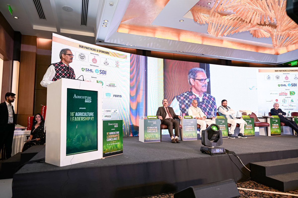 Honoured to receive the “Best State in Agriculture” award at the 16th Agriculture Leadership Conclave, hosted by Agriculture Today Group. This recognition celebrates Odisha’s steadfast commitment to agricultural innovation, farmer empowerment, and inclusive growth.

It was a