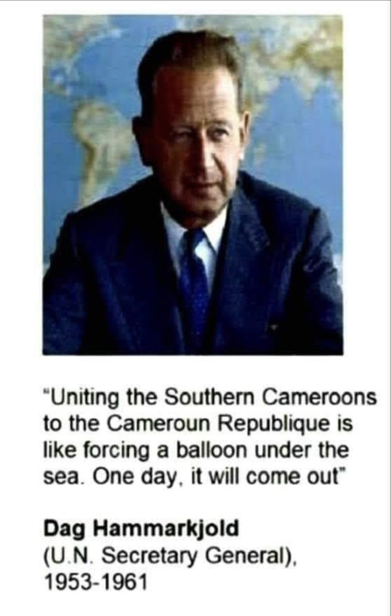 milly4red's tweet photo. @MimiMefoInfo Elections in #Cameroun mean nothing.Their political leaders are MINTED from #France their colonial master. ELECAM has rigged elections to keep @PR_PAUL_BIYA in power for 43yrs &amp; will continue so if #France decides. There'll be #NoElectionsInAmbazonia We're not part of  @UN @POTUS https://t.co/ToObz6uSpa