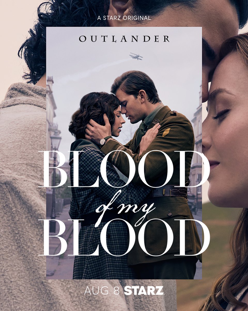 Outlander_STARZ's tweet image. Some love stories are truly timeless. Outlander: #BloodOfMyBlood premieres August 8 only on STARZ.