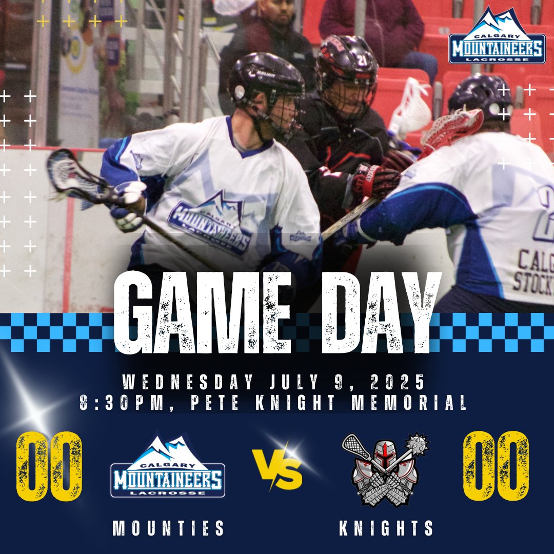 Just 2 games left in the regular season and as usual, they both have playoff implications. A win tonight keeps us in the running for 2nd place!

Get stats and standings in the Game Day Centre at srbmounties.ca/game-day-centr…

#MountiesFamily #LaxFamily