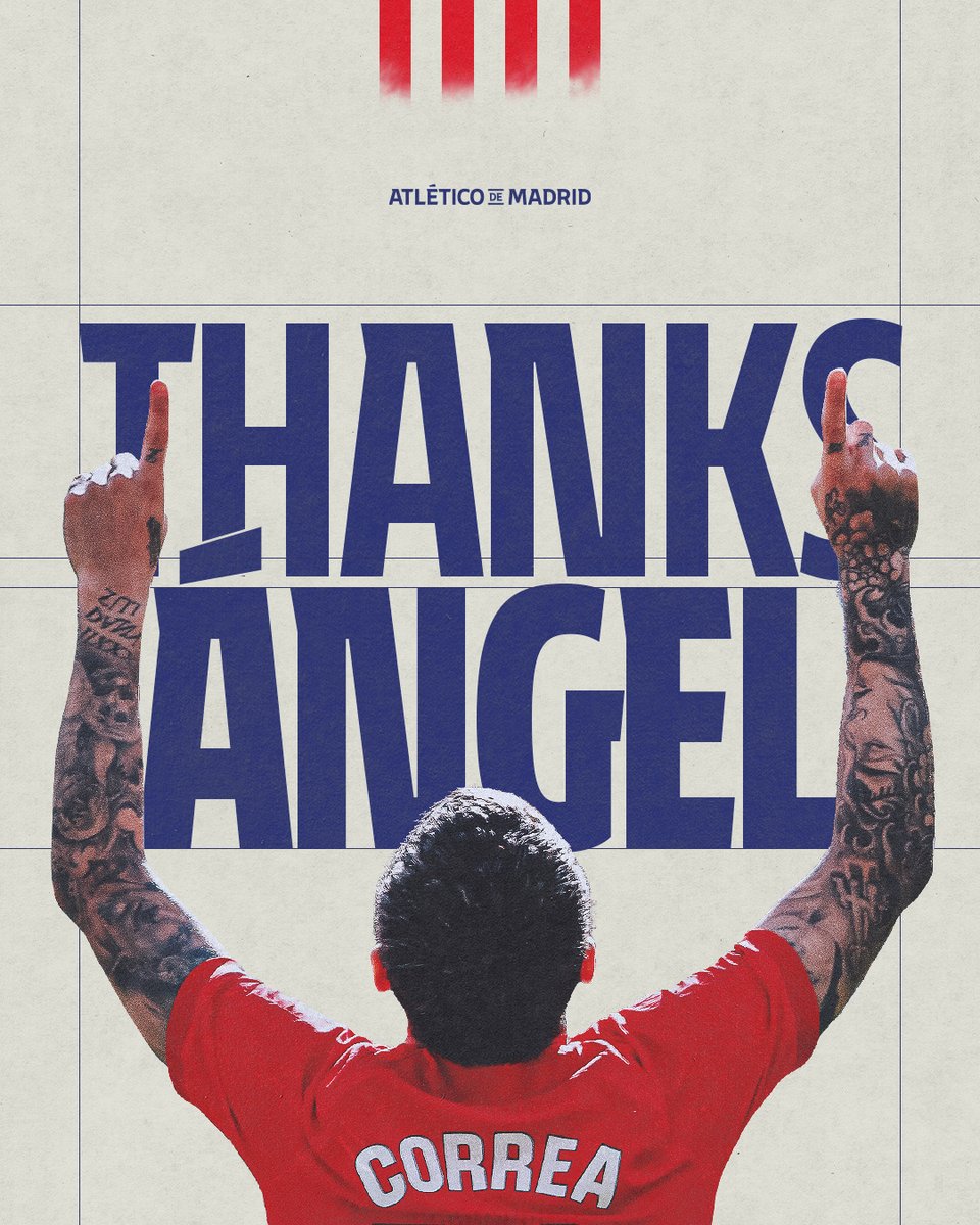 atletienglish's tweet photo. Agreement with @TigresOficial for the transfer of @AngelCorrea32 to the Mexican team.

🔗 https://t.co/wPqUo7N1G9

We wish you all the best in your future personal and professional challenges! 🤗 https://t.co/bq22aVNO5R
