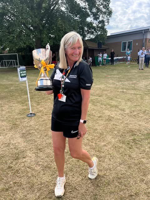 ParkfieldsNews's tweet photo. Champions! Beech are our Sports Day House Winners! Congrats to Y8 Victor Sean and Victrix Milena! Y5/6/7 results at next weeks assembly. Huge thanks to @fc_toddington and to everyone for a special day! #ProudToBeAtParkfields @ThePyramidTrust https://t.co/O3x4oBSNYu