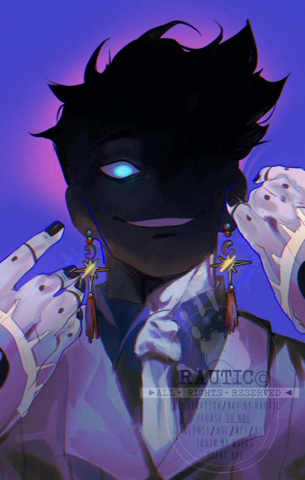 Artfight attack for <a href="/TrueJellygay/">🪼 Jellygay @ 🦋☁️</a> 
I LOVE this character's aesthetic SOOOO much. You guys should definitely check him out my goodness!🙏💙