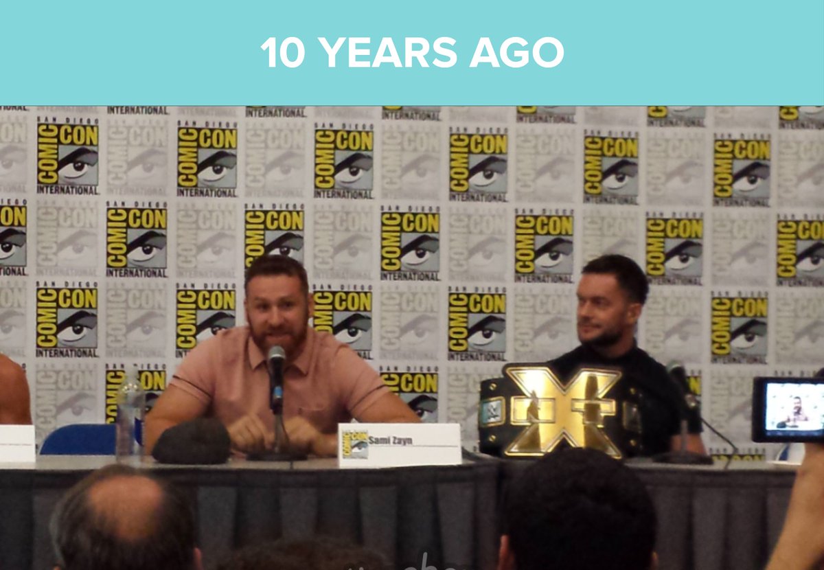 Crazy this Mattel panel at SDCC was 10 years ago now...

<a href="/FightOwensFight/">Kevin</a> <a href="/MsCharlotteWWE/">Charlotte Flair</a> <a href="/SamiZayn/">Sami Zayn</a> <a href="/FinnBalor/">Finn Bálor</a>