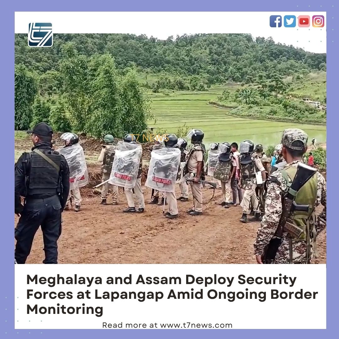 Even as the situation in the disputed border area of Lapangap in West Jaintia Hills remains peaceful, both the Meghalaya and Assam governments have deployed police personnel on either side of the border to maintain law and order.

Speaking to reporters, Meghalaya Deputy Chief