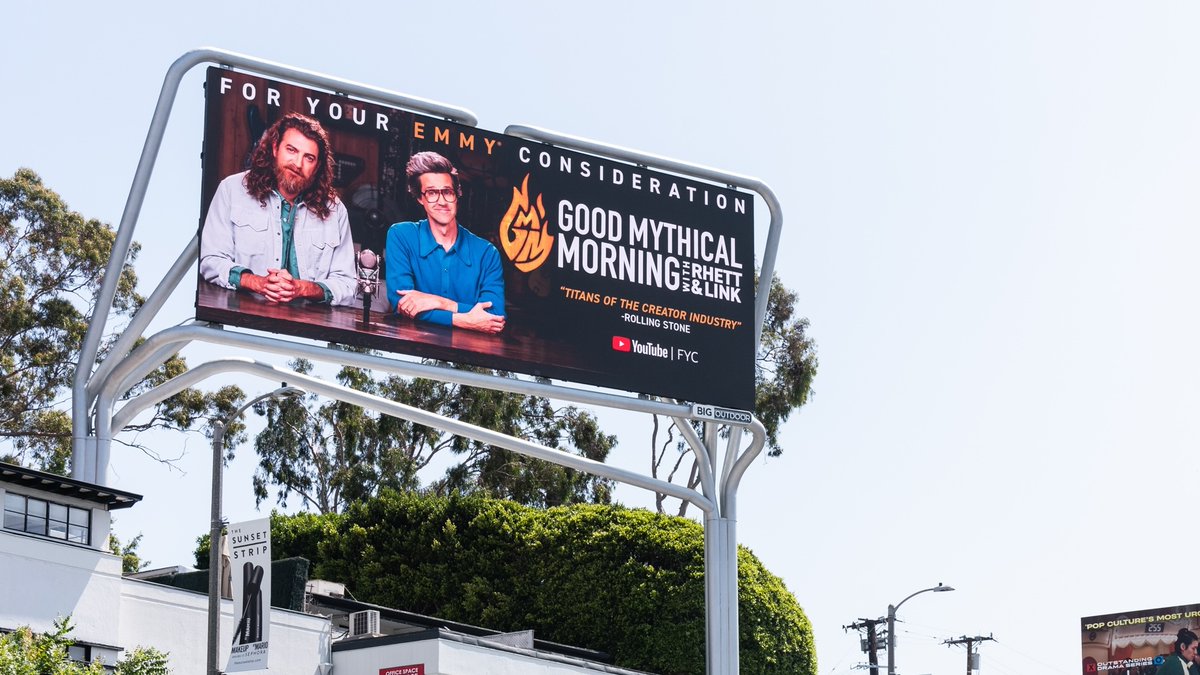 YTAdvertisers's tweet image. 🎉 We're proud to support 3 groundbreaking #YouTube creator-led series for #Emmys:
🏆@seanseaevans’ “Hot Ones”
🏆@MichelleKhare’s “Challenge Accepted”
🏆@mythical’s “Good Mythical Morning”