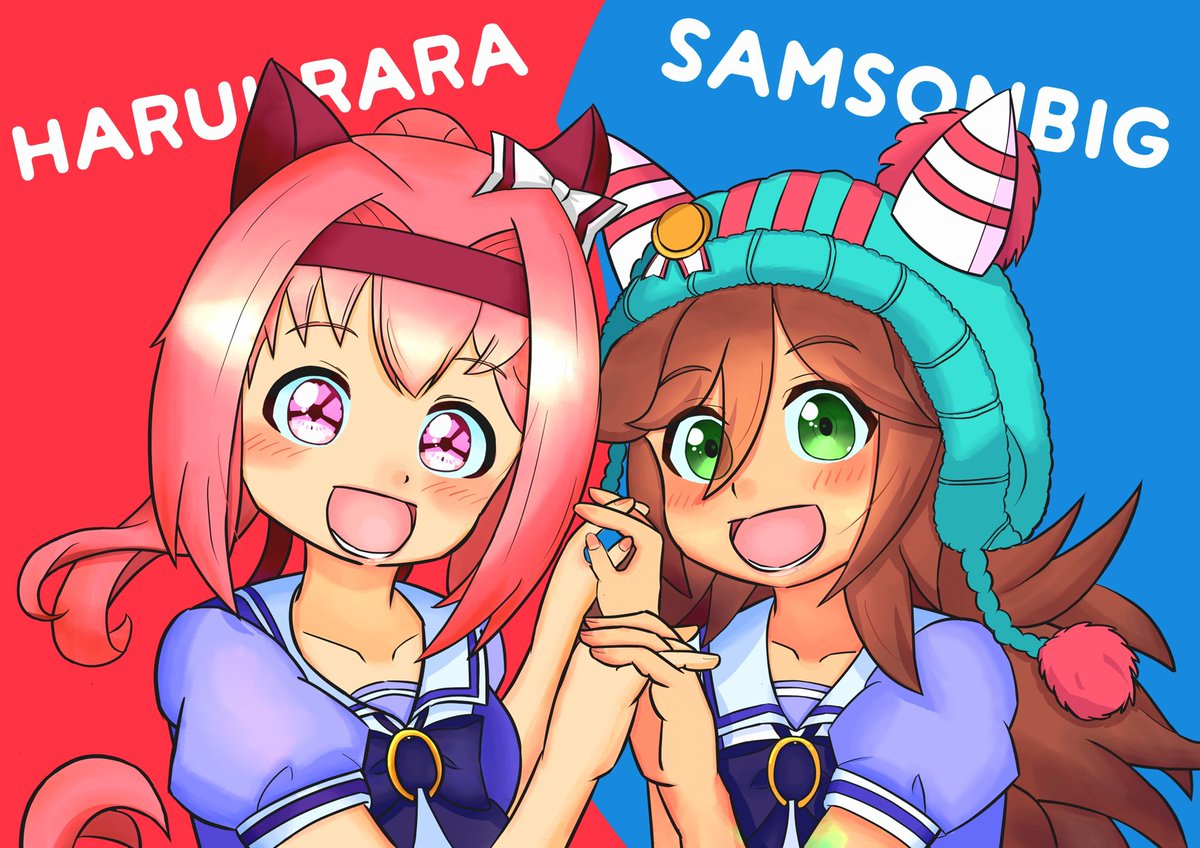 NishimaruKakeru's tweet photo. Hi! I post fanart of Umamusume, mostly of Samson Big and Haru Urara.
I just really love them, so I draw them a lot!
Feel free to follow if you like my vibe.
English isn’t my first language, but I’ll do my best!
#umamusume
#haruurara
#samsonbig
#fanart https://t.co/1CY0wVc1ob