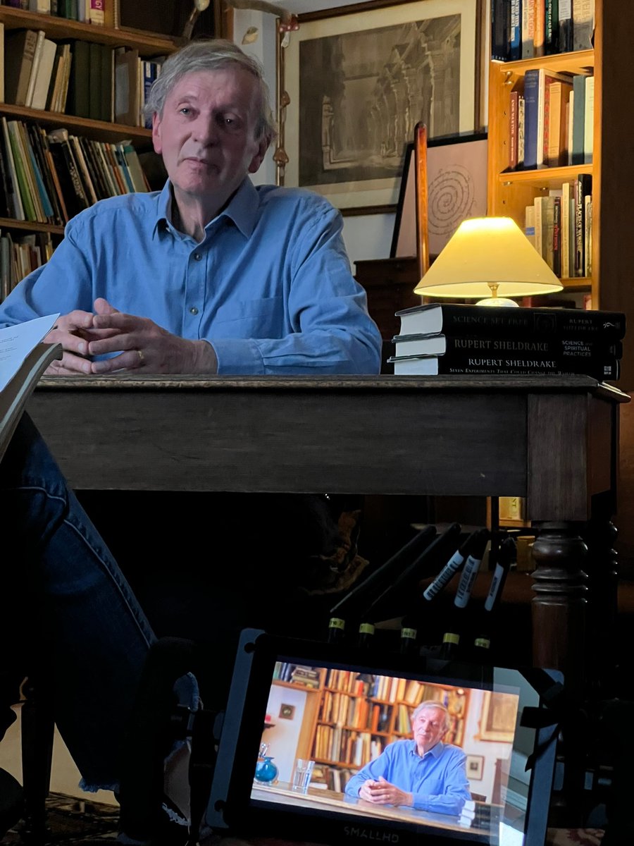 TelepathyTapes's tweet image. BTS from England 🇬🇧🎬
Filming with Dr. Rupert Sheldrake gave us a deeper lens into why so many truths, especially those that challenge scientific dogma, are dismissed before they’re understood.
Sometimes the “impossible” is just ahead of its time.
🎥 Can’t wait to share this…