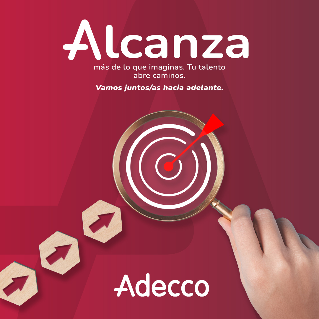 Tu talento impulsa tu crecimiento. Con apoyo y oportunidades reales, alcanzarás nuevas metas. Estamos contigo en cada paso para hacer tu desarrollo profesional una realidad.

#TalentoPotencial #ImpulsoLaboral #AdeccoContigo