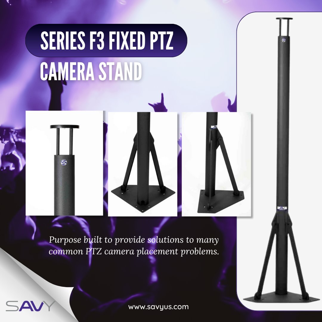 savy_solutions's tweet image. Forget tripods. The Series F3 is a fixed PTZ stand made for real installations, real stability, and real camera control.

ow.ly/TYvM50WgZaB

#SAVY #SAVYStands  #SAVYEngineering #SAVYPlatform#LiveEvents #AVL #LiveProductions #SpeakerMounts #Platforms