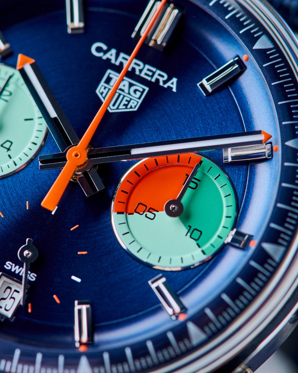 EuropeanWatchCo's tweet image. 🌊 Sailing back in style ⛵ 

This is the TAG Heuer Carrera Skipper - a tribute to one of the rarest vintage Heuers of all time: the Skipper Ref. 7754 from the late &apos;60s.

Built to honor an America’s Cup victory and nicknamed the “Skipperera” by collectors, the original was based…