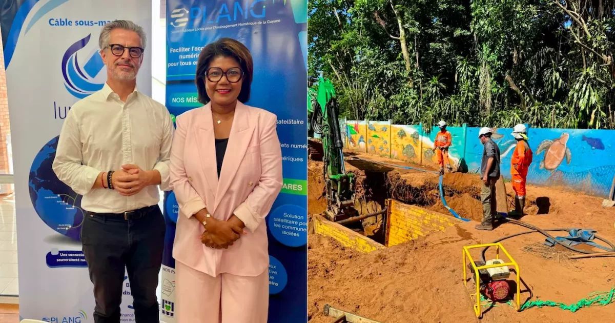 Caribbean Chamber of Commerce - Europe (@ccceur) on Twitter photo FYI / Pour info : "Lum@Link, un câble sous-marin depuis l’#Europe pour renforcer la souveraineté #numérique de la #Guyane." buff.ly/XQjERFu #Caraibe #Guyane #Amazonie #TIC #Telecommunication #Lum@Link #CableSouMarin #Souverainete #AFD #SPLANG #CTG FYI / Pour info : "Lum@Link, un câble sous-marin depuis l’#Europe pour renforcer la souveraineté #numérique de la #Guyane." buff.ly/XQjERFu #Caraibe #Guyane #Amazonie #TIC #Telecommunication #Lum@Link #CableSouMarin #Souverainete #AFD #SPLANG #CTG