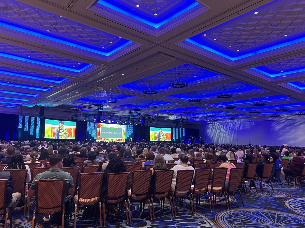 Great opening session at Innovative Schools Summit! Packed house full of educators!