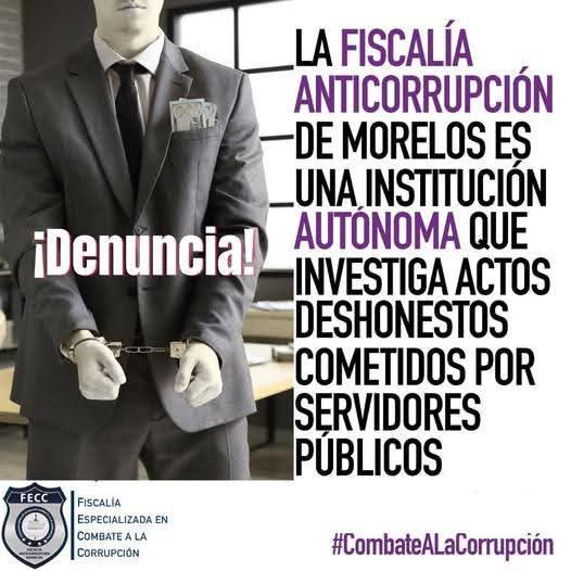 Fiscalía Anticorrupción Morelos tweet media