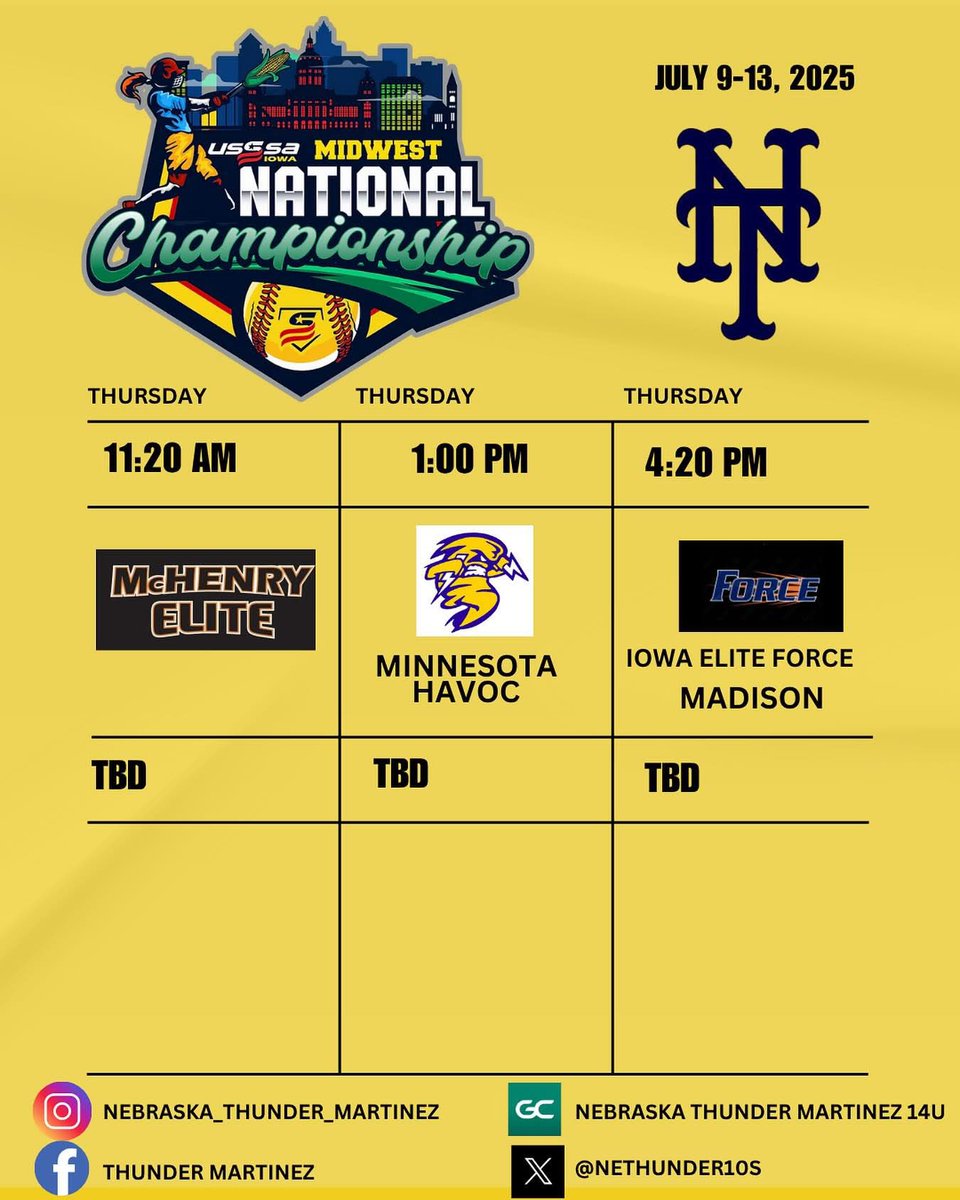 Follow along at Nationals!!