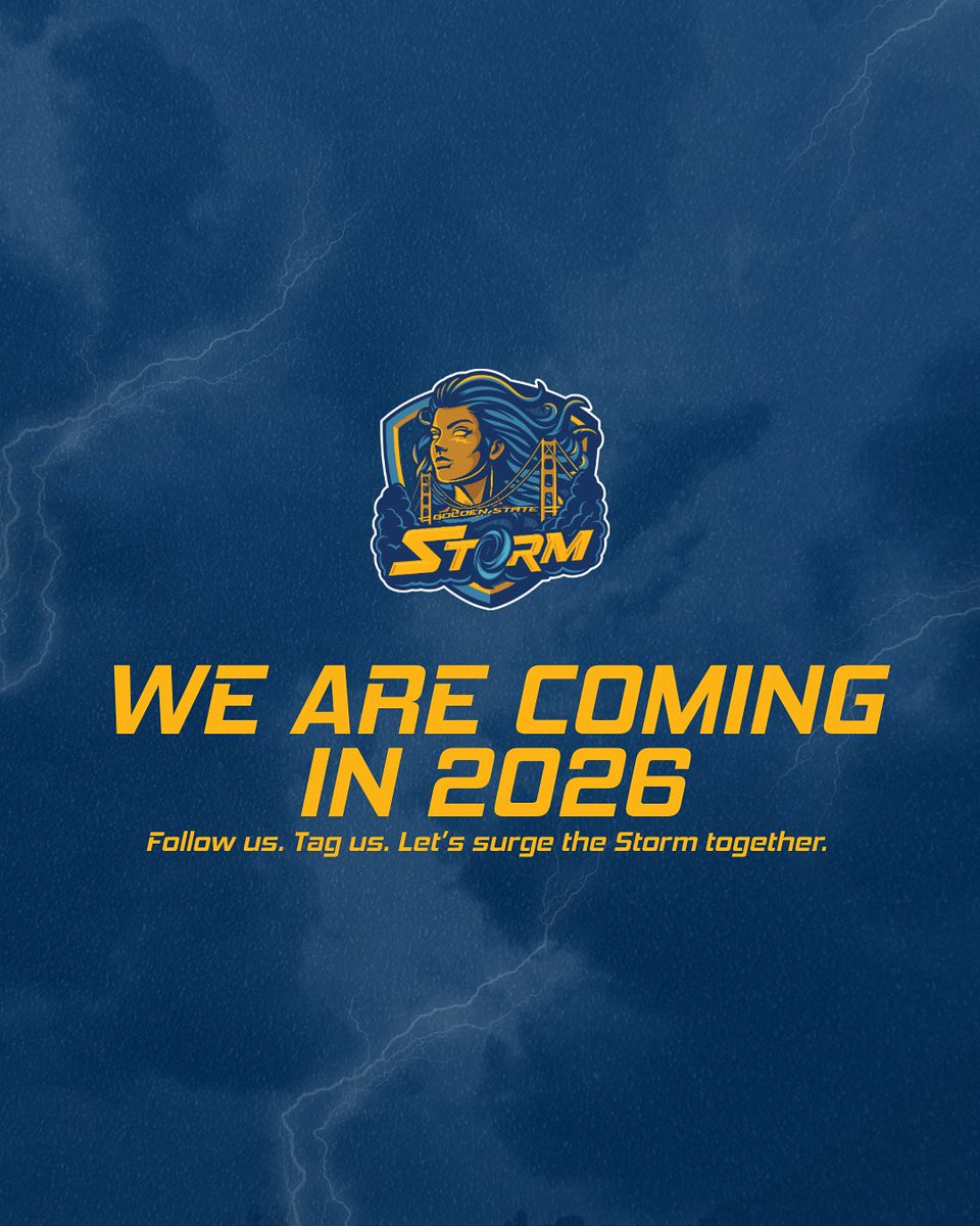 goldenstatest's tweet image. Follow. Share. Surge. 
&amp;gt; Tag a friend. Spread the word.
&amp;gt; IG | FB | YT: Golden State Storm

#GoldenStateStorm #SheIsTheStorm #WNFC #bayareasports
#womensports