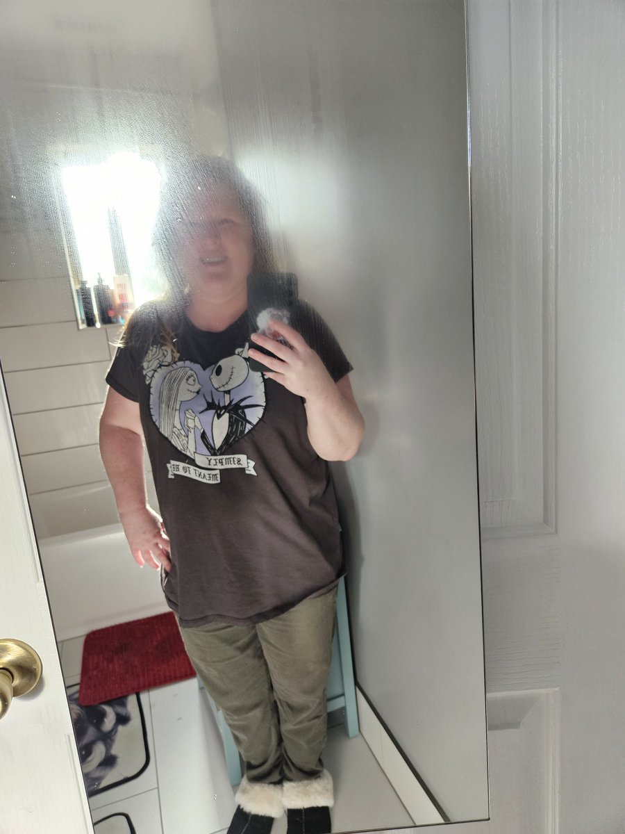 OOTD
Slippers from <a href="/tiktok_us/">TikTok US</a>, pants from <a href="/Kohls/">Kohl's</a>, shirt from <a href="/Torrid/">Torrid</a>