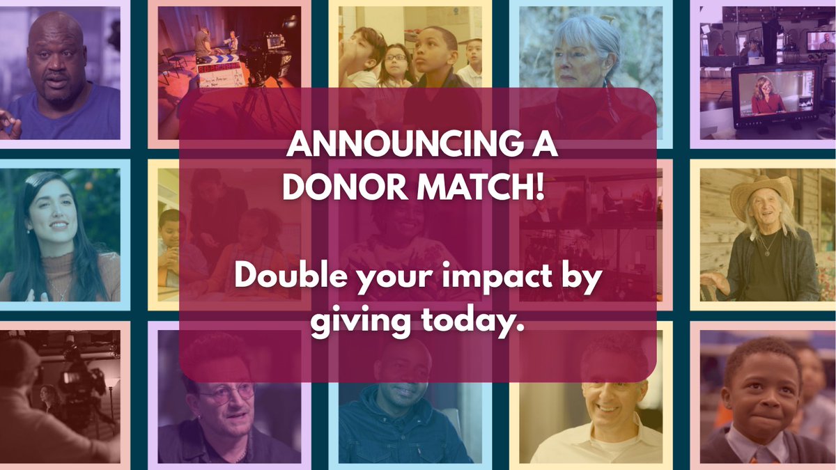 PoetryInAmerica's tweet image. ANNOUNCING A DONOR MATCH Through 9/1, one donor will match contributions up to $250,000 Your support will power TV production following NEH cuts—while enabling us to grow our educational programming for audiences of all kinds 2x your impact by giving today bit.ly/44fWIjA