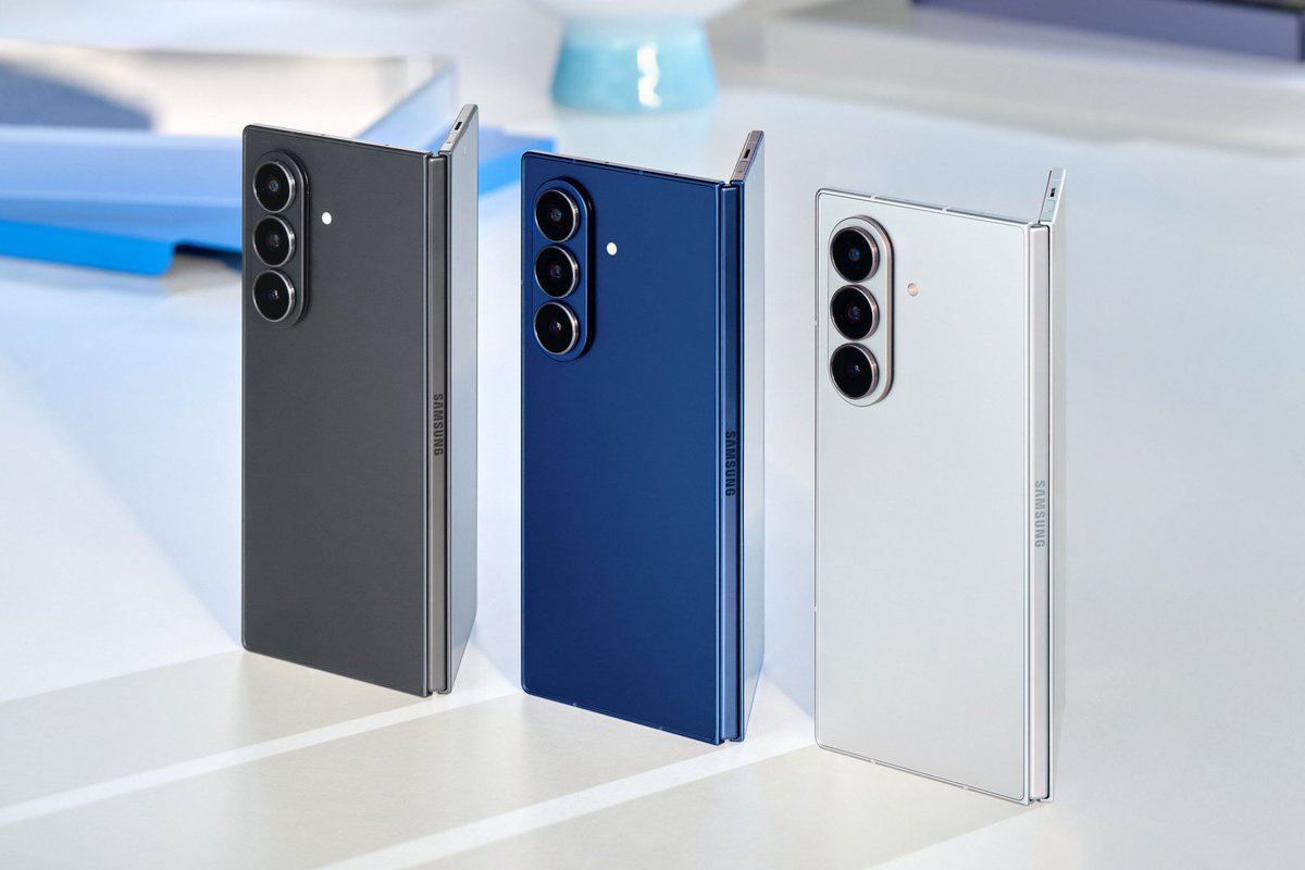 TechChennai's tweet photo. Samsung Galaxy Z Fold7, Z Flip7 & Z Flip7 FE officially launched in 🇮🇳 India! 

Pricing
 Fold7 – ₹1,74,999 (256GB) | ₹1,86,999 (512GB) | ₹2,10,999 (1TB)
 Flip7 – ₹1,09,999 (256GB) | ₹1,21,999 (512GB)
 Flip7 FE – ₹89,999 (128GB) | ₹95,999 (256GB)
Watch 8 starts - @₹32,999 (40mm)
#GalaxyUnpacked #SamsungFold7 #ZFlip7 #Flip7FE #GalaxyIndia