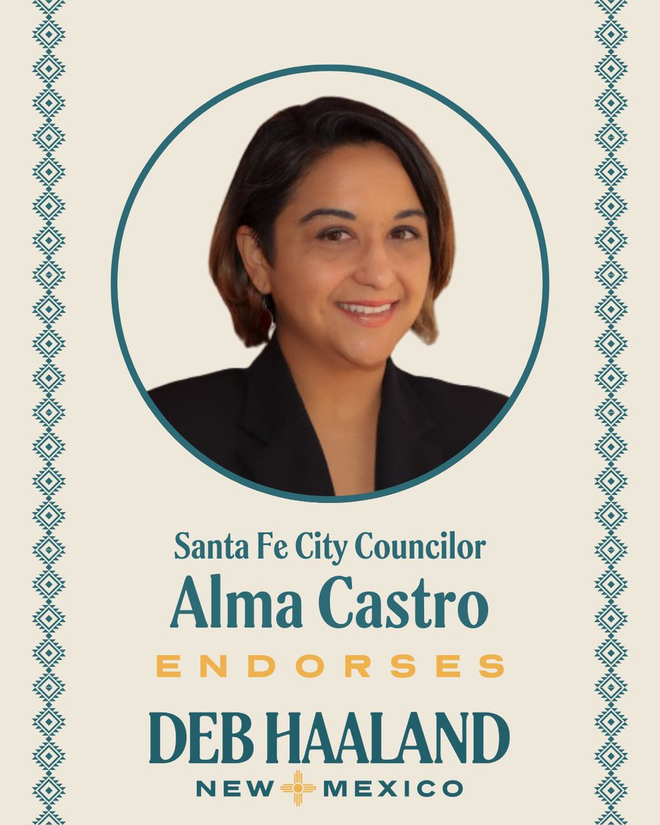 Santa Fe City Council Alma Castro shows us what it means to speak truth to power. I'm proud she's endorsed my run for governor.