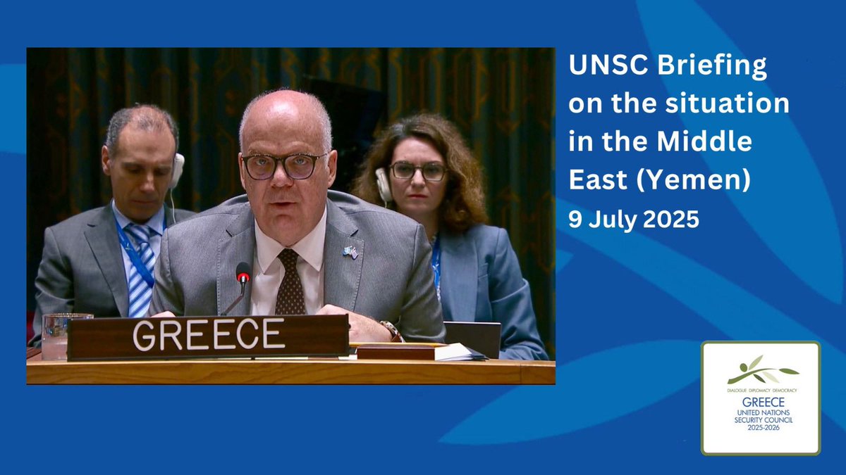 Greece at the United Nations tweet media