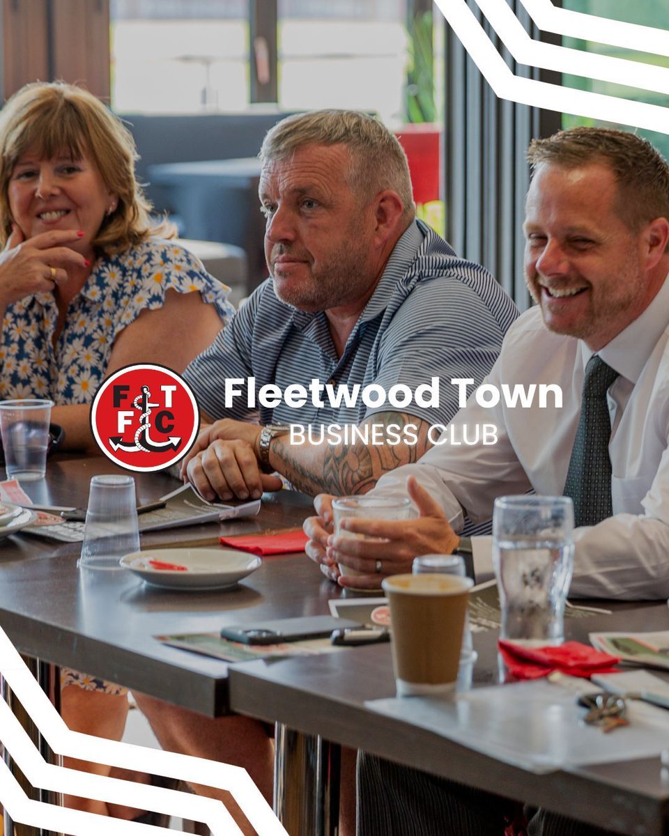 🤝📈 Connect and Grow with The Business Club at Fleetwood Town FC! 📈🤝

Are you looking to expand your network, forge new partnerships, and discover exciting collaborations? Fleetwood Town FC invites you to join The Business Club, our exclusive networking initiative designed to