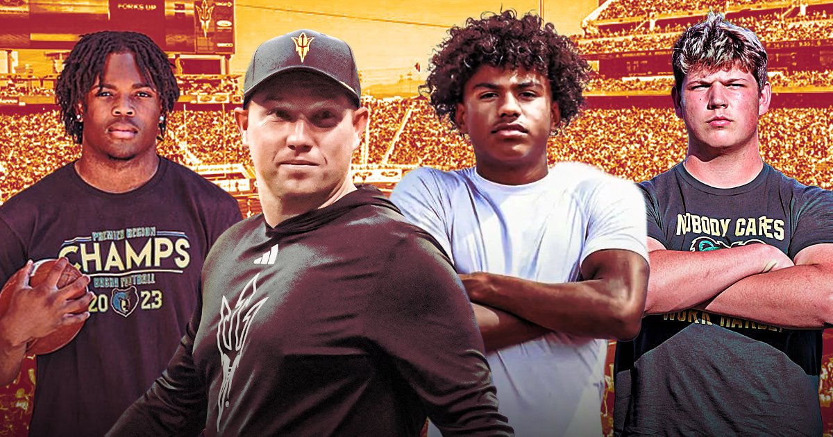 Coming off the College Football Playoff and Big 12 Title, Arizona State coach Kenny Dillingham and his staff are giving the state's top recruits reason to stay home.

"I think under their guidance I can become a great player.”

Story: on3.com/rivals/news/ar…